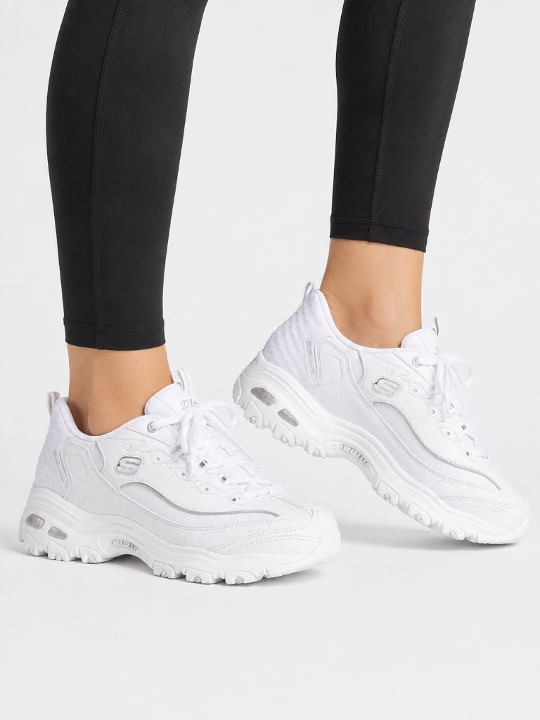 Skechers Women's D'lites Hands Free Slip-Ins Sneaker Wide Fit